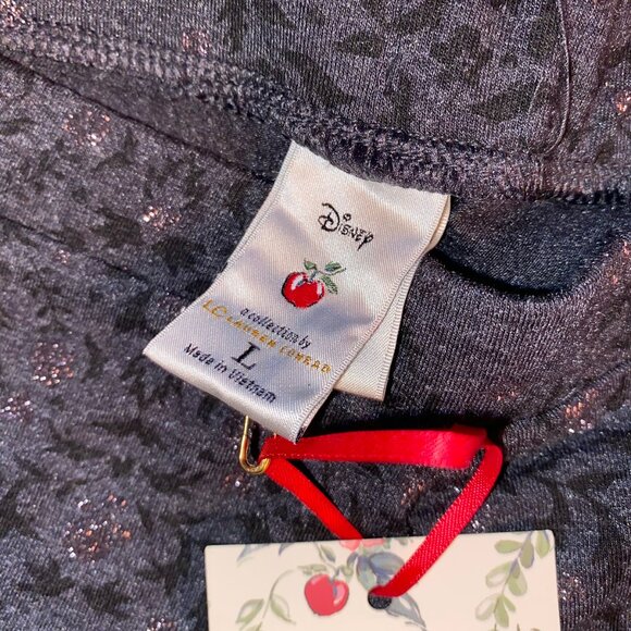 LC Lauren Conrad Disney Snow White Leggings Size Large NWT - Picture 3 of 5